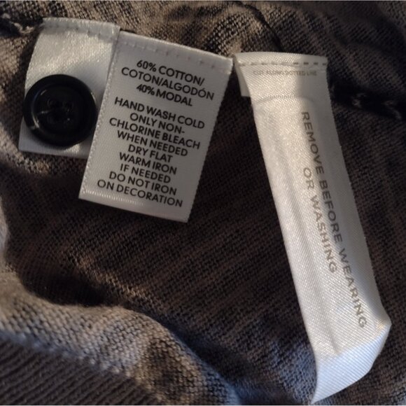 Ann Taylor Loft Sequin Lightweight Cardigan Sweater Size L Preppy Career Modal - Picture 6 of 6